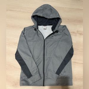 Men’s Thick Fleece-Lined Zip-up Hoodie Sweatshirt